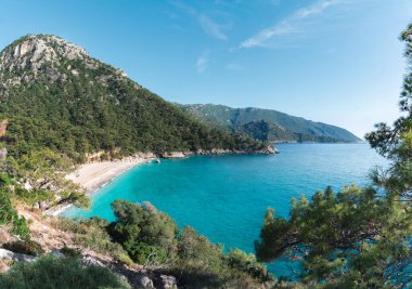 Oludeniz yakınlarındaki Cennet Sahili