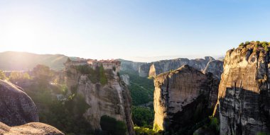 Meteora manastırları, Varlaam kutsal Manastırı, ön plan, Yunanistan
