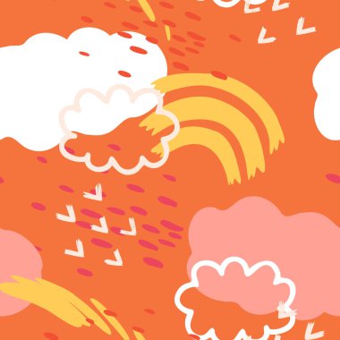 Tekstil tasarımı için basit, pürüzsüz bir model.