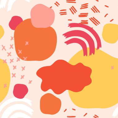 Tekstil tasarımı için basit, pürüzsüz bir model.