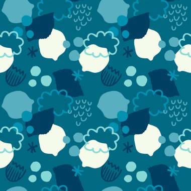 vektörsüz neon deseni. Tekstil tasarımı için saf, basit bir tarz.