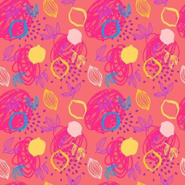 Tekstil tasarımı için basit, pürüzsüz bir model.