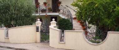 2021 bahçesindeki yeşil bölgenin tasarım elementleri