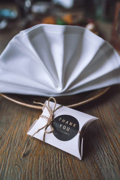 Düğün dekorasyonu. Teşekkür ederim. Yüksek kalite fotoğraf