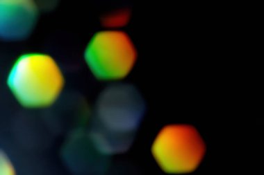 Bokeh ışıkları ile soyut arkaplan