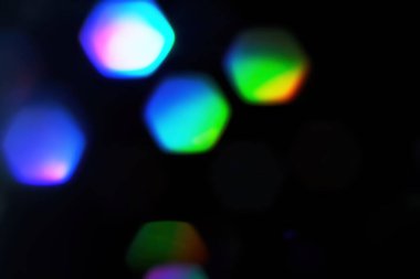 Bokeh ışıkları ile soyut arkaplan