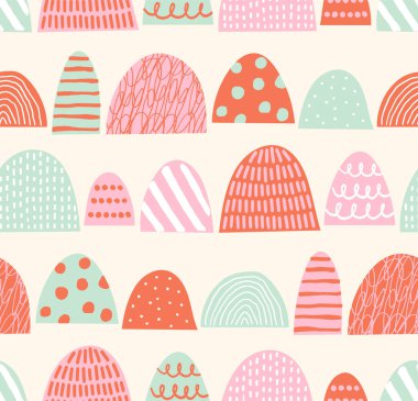 Ark soyut deseni şekillendirir. Çizgiler, eğriler ve noktalar kusursuz karalama arkaplanı