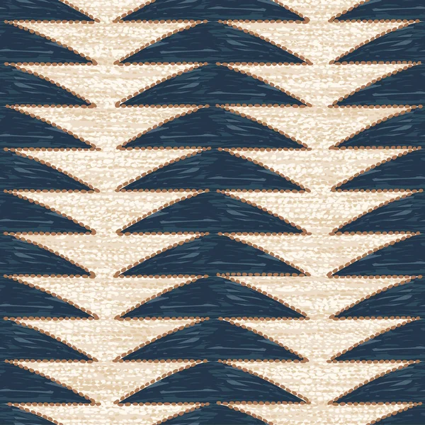 Seamless Artistic Ethnic Fabric Pattern Design Modern Batik Wallpaper Creative — Stock Vector