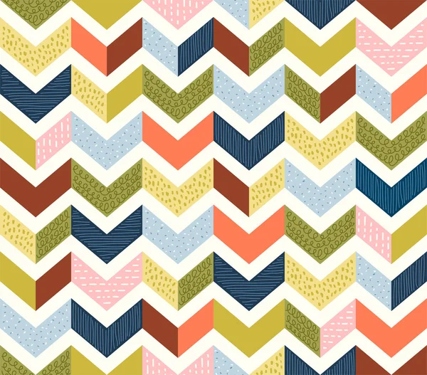 Herringbone Seamless Pattern Geometric Background Modern Stylish Texture Chevron Vector Graphics