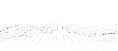 Dijital hareket dalgası. Veri patlaması ile ilgili geleceksel çizimler. Parlayan parçacıklarla soyut arkaplan. 3d oluşturma.