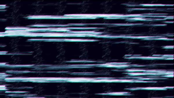 Distortion Screen Glitch Effect Abstract Digital Background Noise Waves Hacked — 图库照片