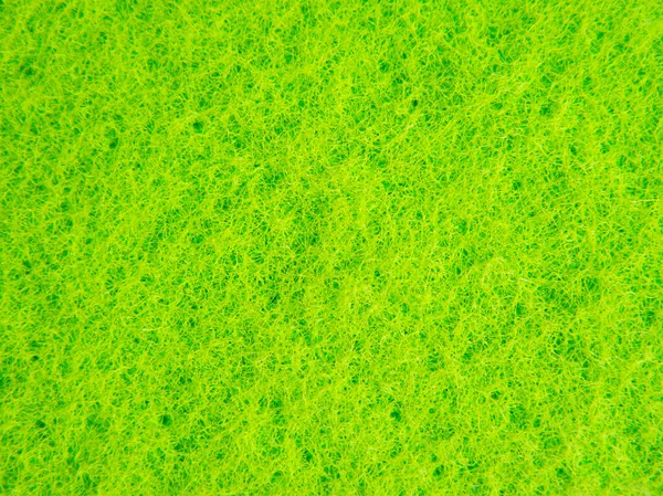 Текстура Зеленой Стиральной Губки Фона Текста — стоковое фото