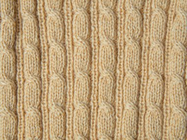 Tekstil arka planı, örgü giysilerin dokusu