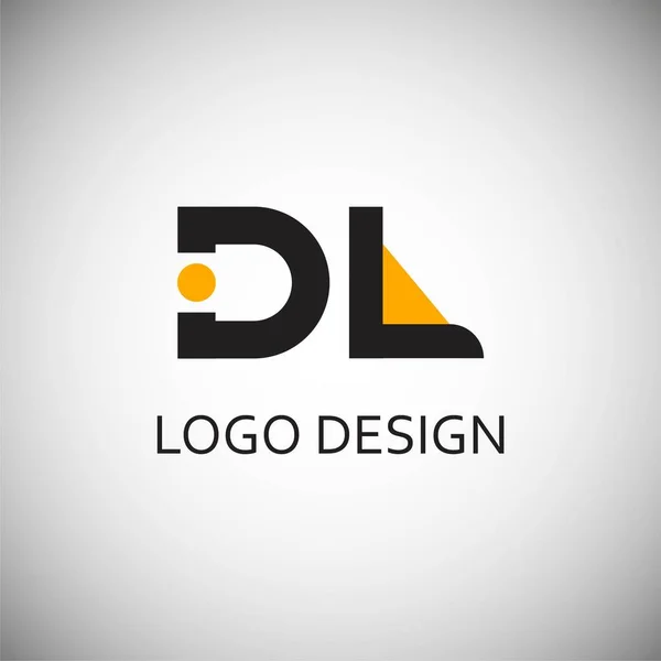 Letra Para Diseño Simple Del Logotipo — Archivo Imágenes Vectoriales