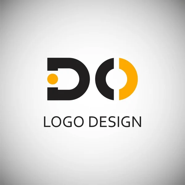 Faça Letra Para Projeto Simples Logotipo — Vetor de Stock