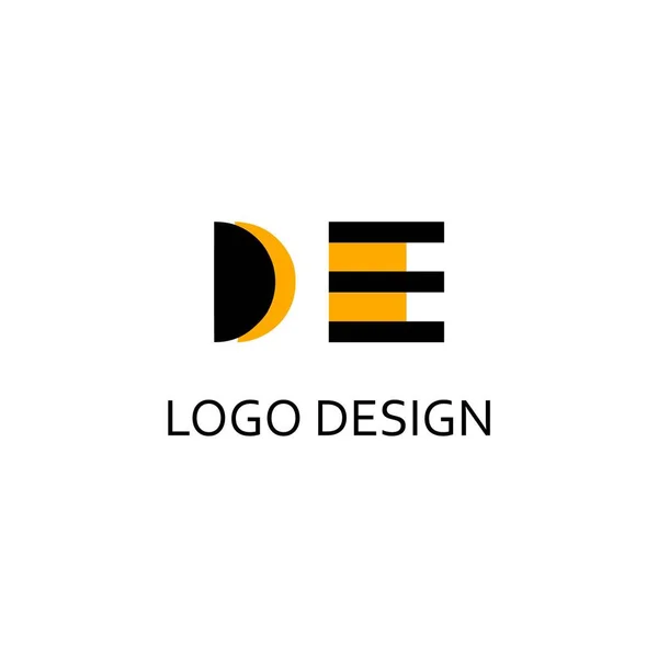 Letter Pro Jednoduchý Design Loga — Stockový vektor