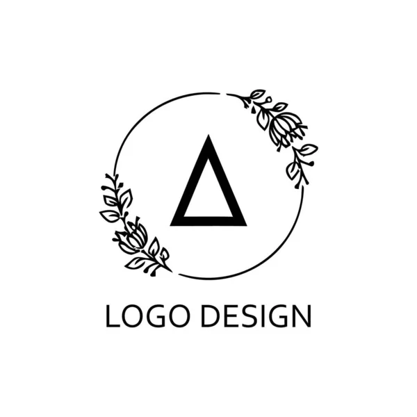 Basit logo tasarımı için bir harf