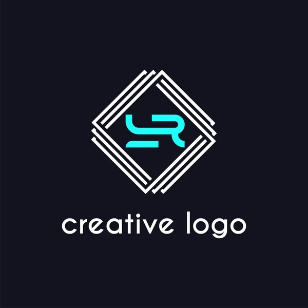 Creatieve Letter Geometrisch Voor Logo Bedrijfsontwerp — Stockvector