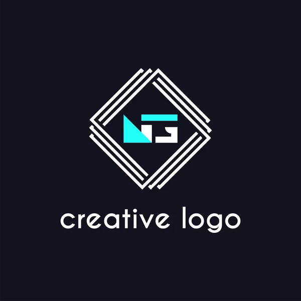 Kreative Buchstabenkombination Für Logo Firmendesign Stockvektor