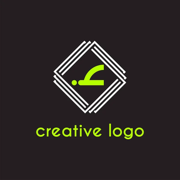 创意字母C几何图形为标志公司设计 — 图库矢量图片