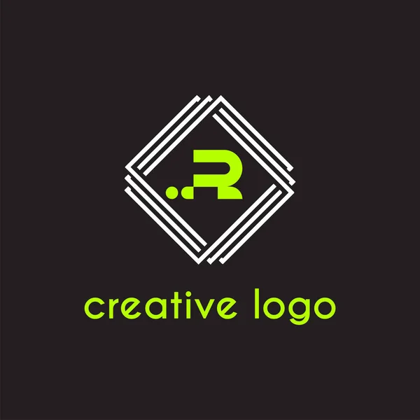 Творчий Лист Геометричний Дизайну Компанії Логотипу — стоковий вектор