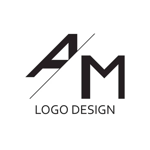 Kreativer Brief Geometrischen Für Logo Firmendesign — Stockvektor