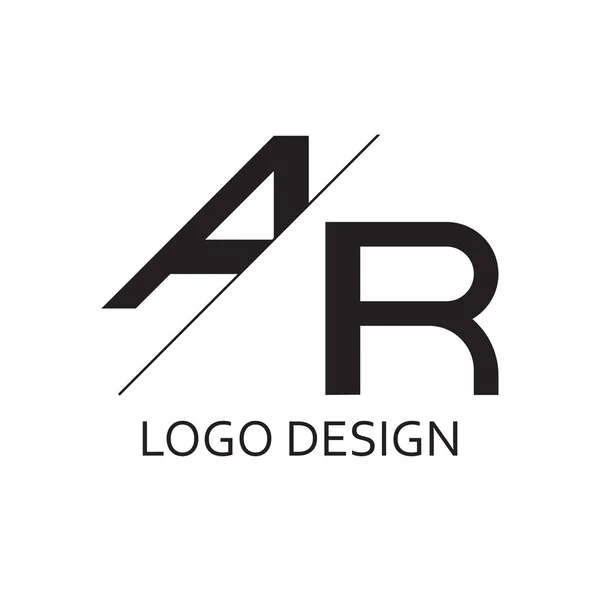 Carta Creativa Geométrica Para Diseño Empresa Logo — Archivo Imágenes Vectoriales