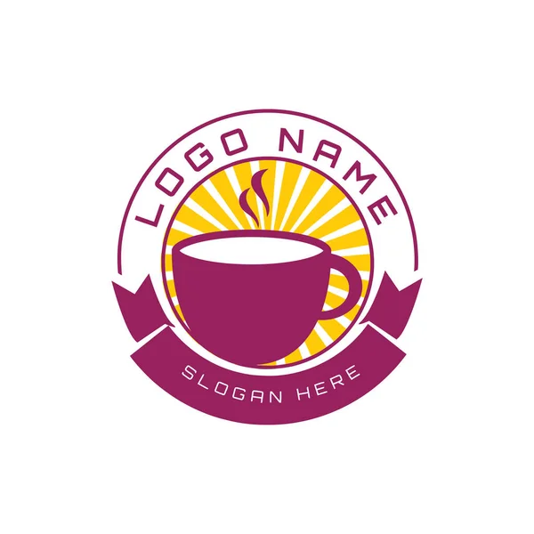 Kahve evi ve kahve dükkanı logosu tasarımı