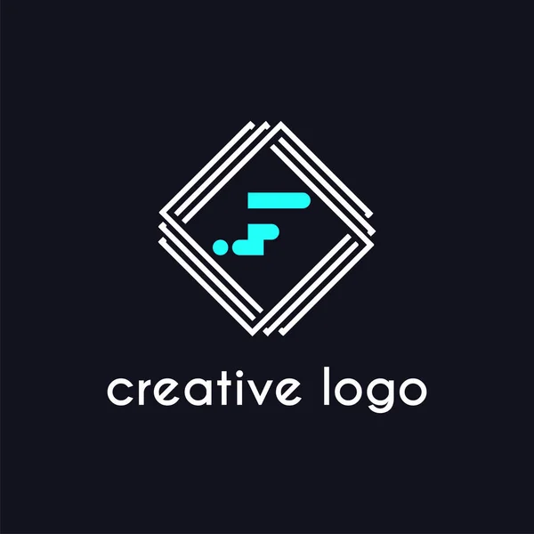 Creative Letter Logo Company Design — Stock Vector