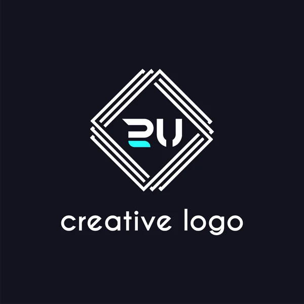 Креативное Письмо Дизайна Логотипа Компании — стоковый вектор
