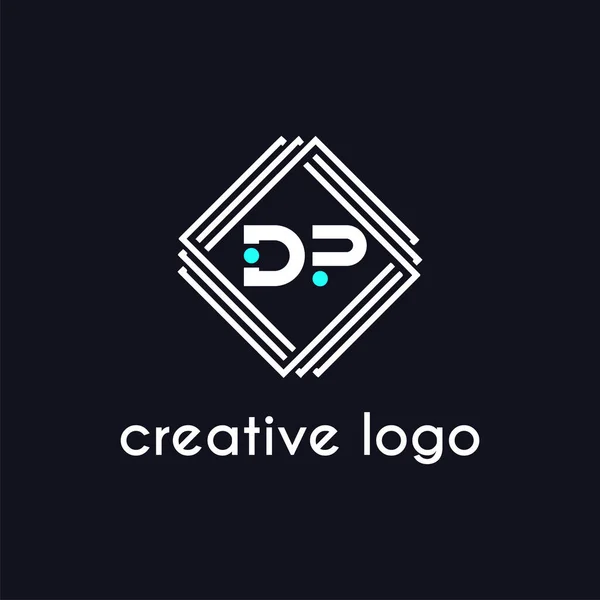 Креативний Лист Дизайну Логотипу Компанії — стоковий вектор