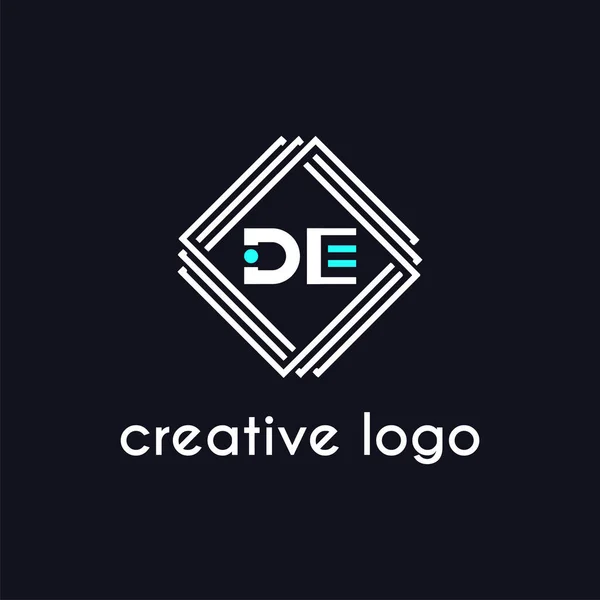 Creative Letter Logo Company Design — Stock Vector