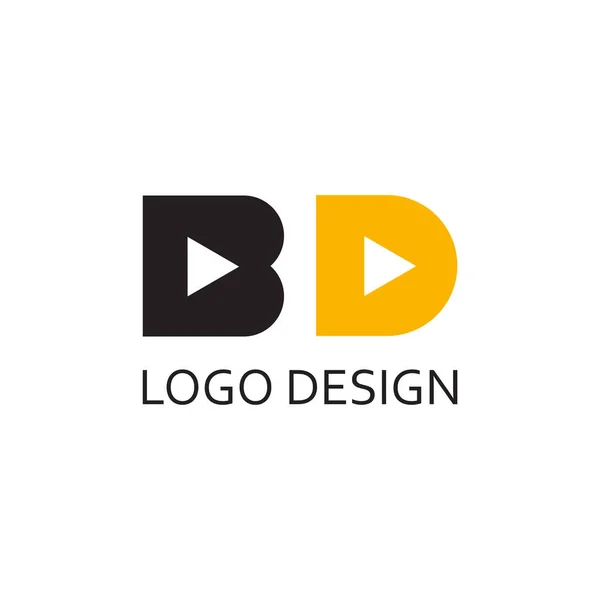 Eenvoudige Letter Voor Logo Bedrijfsontwerp — Stockvector