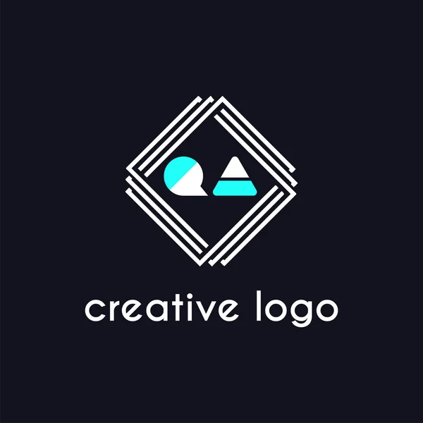 Lettre Créative Pour Logo Design Entreprise — Image vectorielle