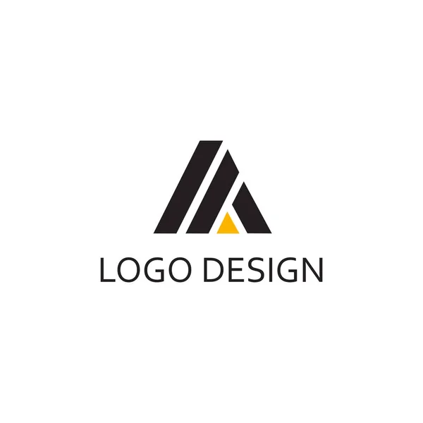 Lettre Simple Pour Conception Entreprise Logo — Image vectorielle