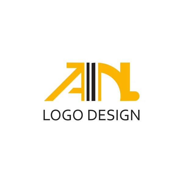 Carta Creativa Monograma Para Plantilla Diseño Logotipo — Vector de stock