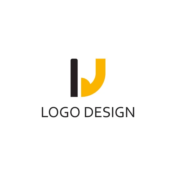 Δημιουργικό Γράμμα Μονόγραμμα Για Πρότυπο Σχεδιασμού Λογότυπου — Διανυσματικό Αρχείο