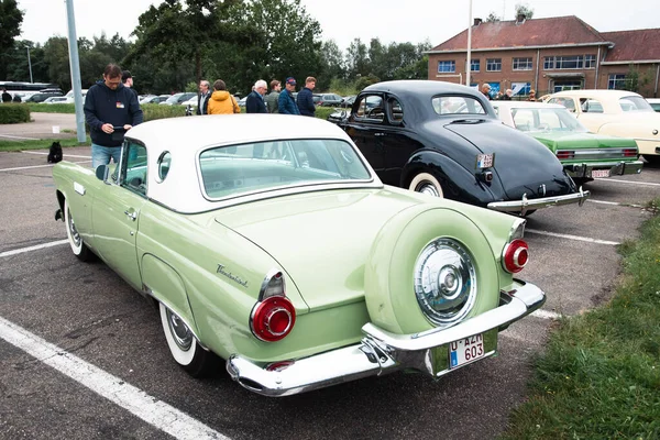 Genk Belgien August 2021 Oldtimer Oldtimertreffen Der Luminus Arena Genk — Stockfoto