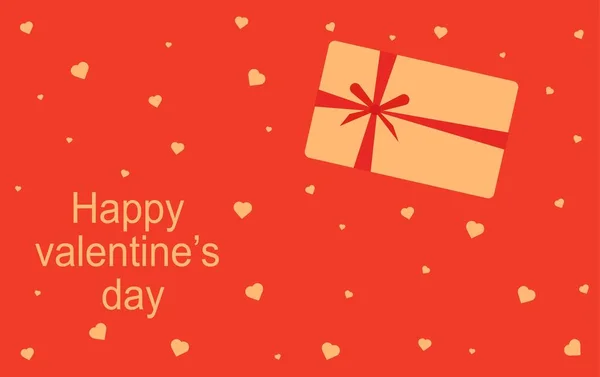  Sevgililer Günü illüstrasyonu. Kalpli vektör illüstrasyonu.