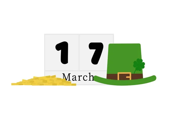  Aziz Patrick Günü 'nün tasarımı. Poster tasarımı..