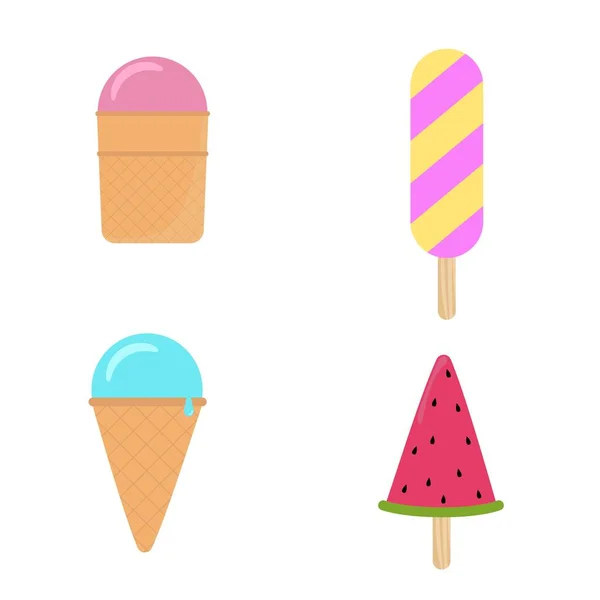  Dondurma Vektörü. Görüntü Tatlı Fast Food