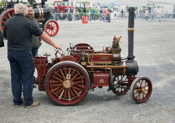 Old Vintage Steam Machines Classic Fest 2022 Galway City Ireland — Stock Photo, Image