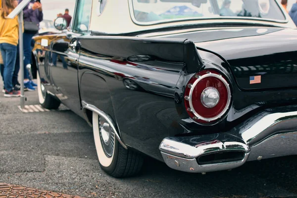 Closeup Shot Old Timer Vintage Legendary Car Ford Thunderbird Classic — Stock Photo, Image