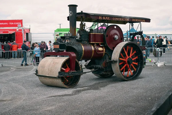 Historical Vintage Steam Engine Classic Fest 2022 Festival Old Classic — Stok fotoğraf