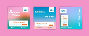 Sosyal medya, yaz tatilinde en iyi seyahat noktaları için şablonlar yayınladı