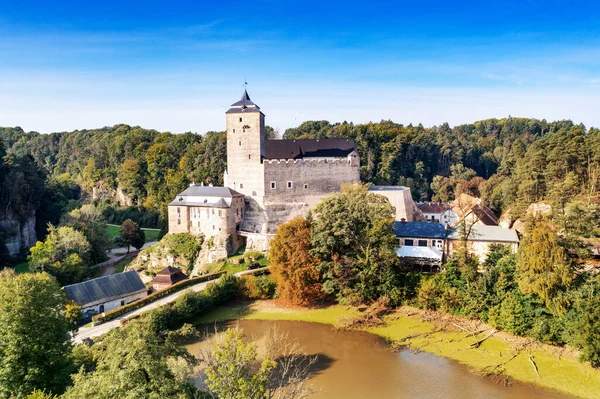 Castello Gotico Kost Vicino Alla Città Sobotka Paradiso Boemo Repubblica — Foto Stock