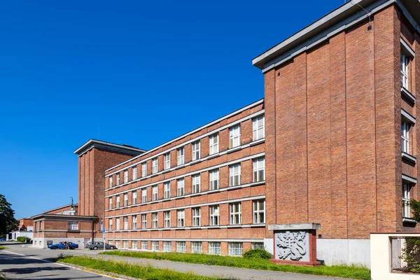 Skolan Funktionalistisk Stil Hradec Kralove Stad Tjeckien — Stockfoto