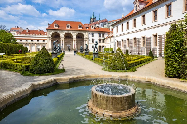 Valdskejn Wallenstein Garden Palace Lesser Town Unesco Prague Czech Republic — Fotografia de Stock