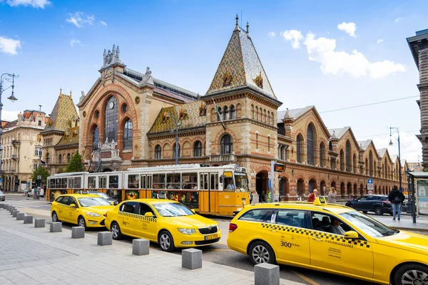 Balai Pasar Bersejarah Terkenal Budapest Hungaria Eropa — Stok Foto