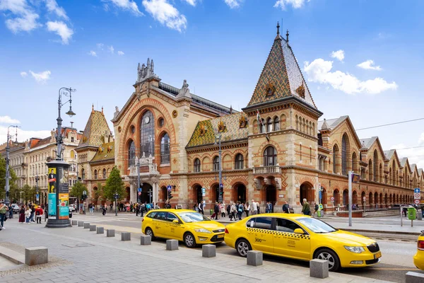 Famous Historical Central Market Hall Budapest Hungary Europe — Stock fotografie
